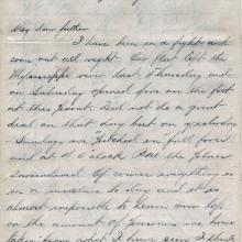 Letter, 1863