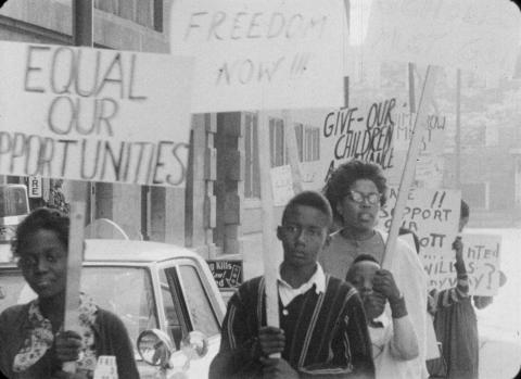 Anti-segregation march, 1963
