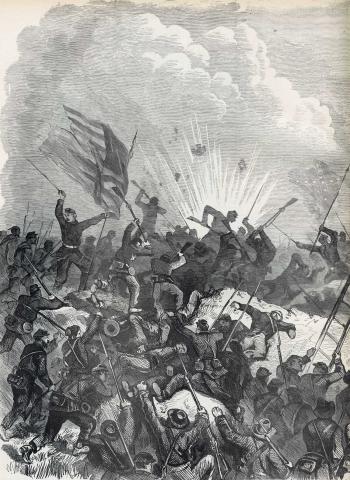 Siege of Vicksburg—Attack on the Confederate Works, May 22, 1863