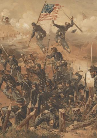 Siege of Vicksburg, Assault on Fort Hill