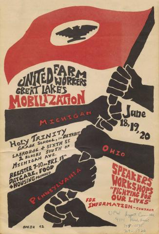 Mobilization flyer, c. 1960-75