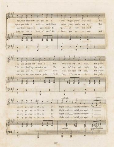 Lyrics, “How Are You Conscript?” sheet music, 1863