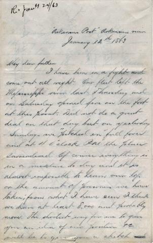 Letter, 1863