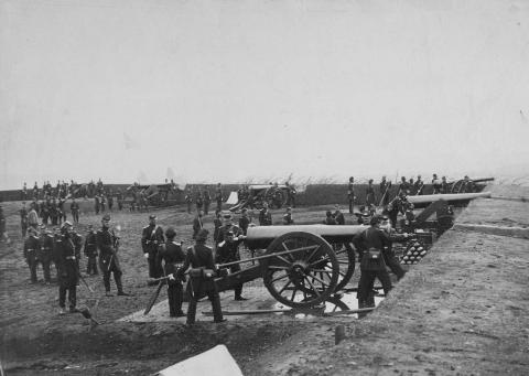 Union artillery regiment, 1861