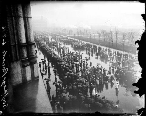 Suffrage march, 1916