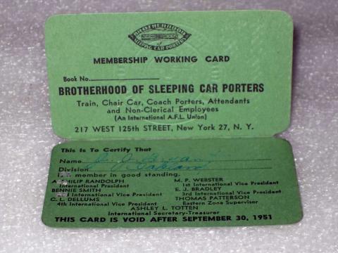 Membership card, 1951