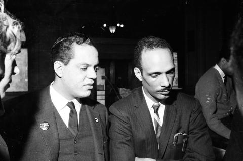 Lawrence Landry and Al Raby on Freedom Day II, 1964