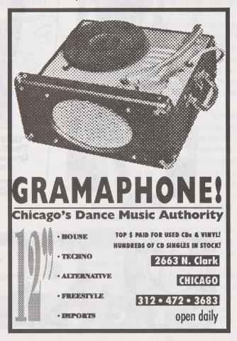 Gramaphone Records advertisement, 1992