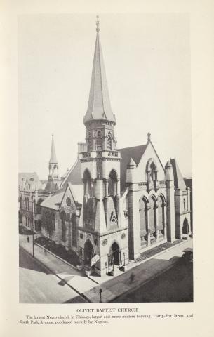 Olivet Baptist Church, 1922