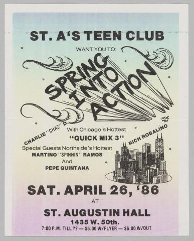 Spring into Action flyer, 1986