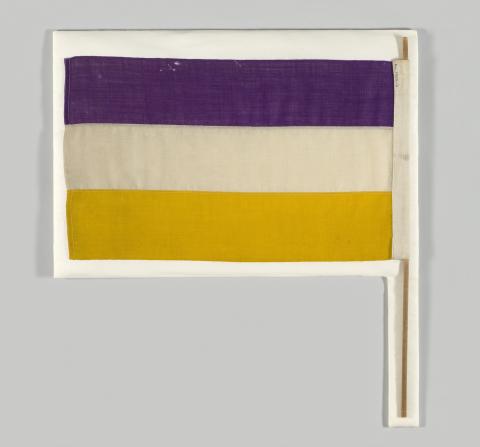 Suffragist flag, c. 1916