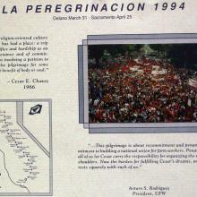 UFW march poster, 1994
