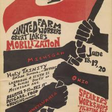 Mobilization flyer, c. 1960-75