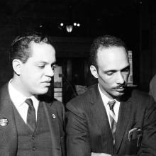 Lawrence Landry and Al Raby on Freedom Day II, 1964