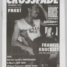 Ron Hardy, Crossfade magazine cover, 1992