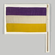 Suffragist flag, c. 1916