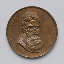 John Brown medallion (front), 1874